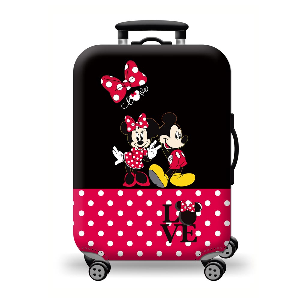 Κάλυμμα Βαλίτσας Large AMBER Love Mickey-Minnie AM546-03